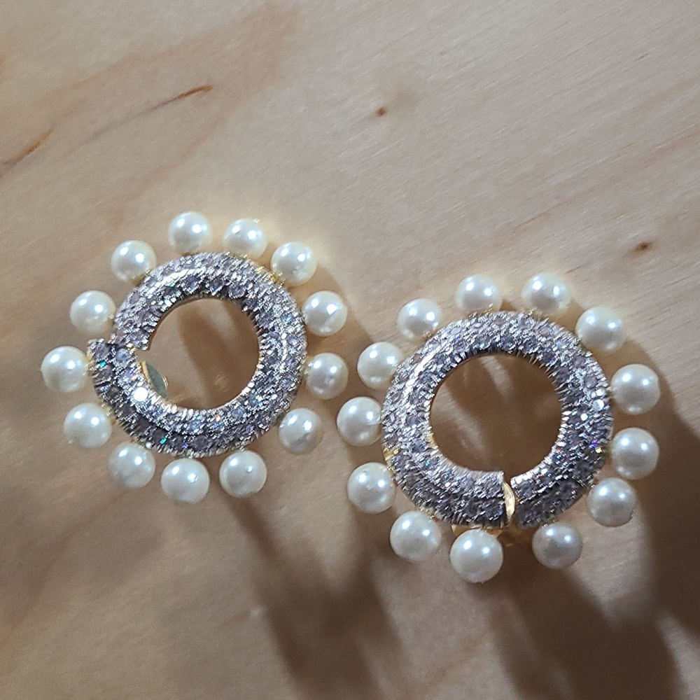 Pearl earrings